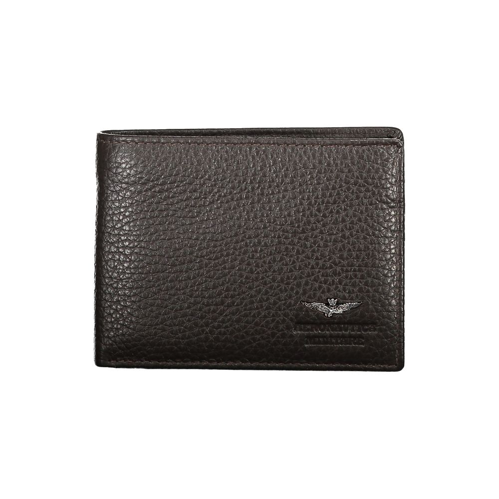 Elegant Two-Compartment Leather Wallet