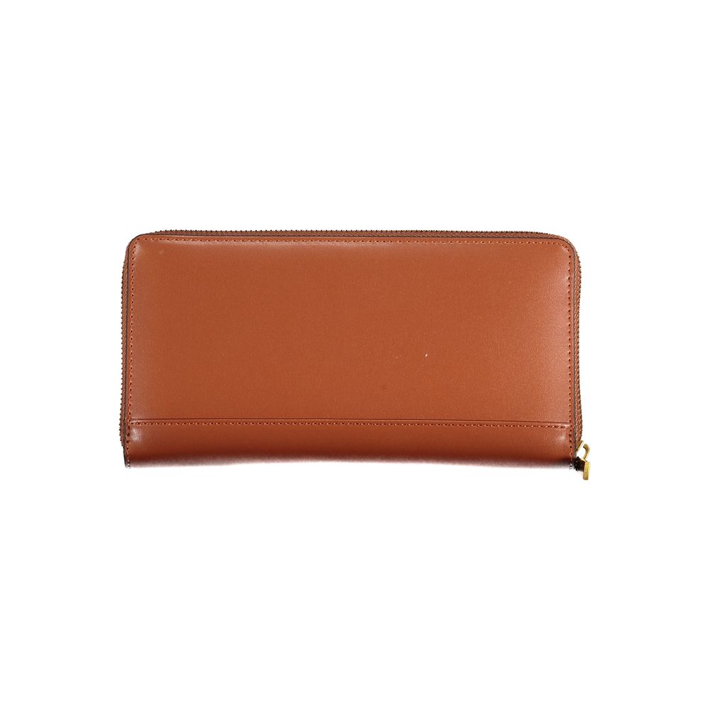 Elegant Laurel Triple-Compartment Wallet