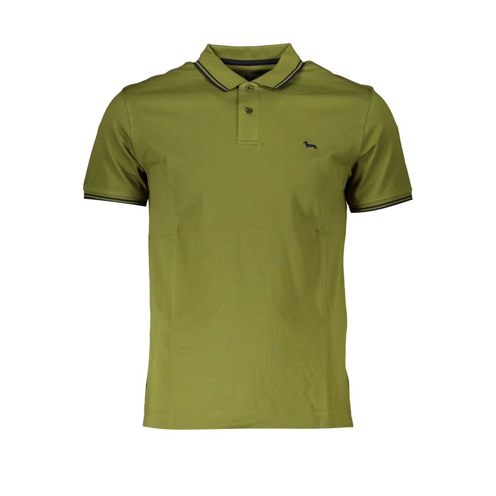 Sharp Green Contrast Polo Shirt