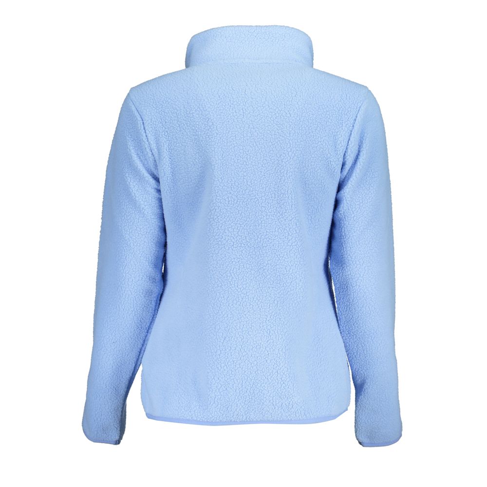 Chic Light Blue Long Sleeve Sweatshirt