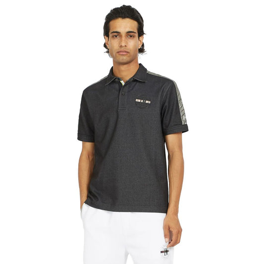 Sleek Cotton Blend Polo Shirt with Logo