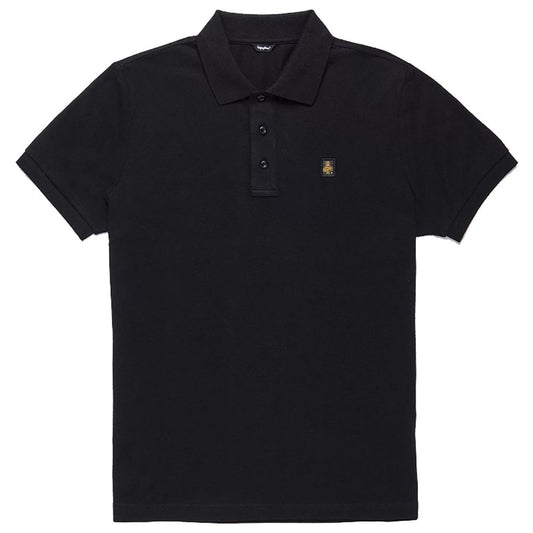 Elegant Solid Color Cotton Polo Shirt