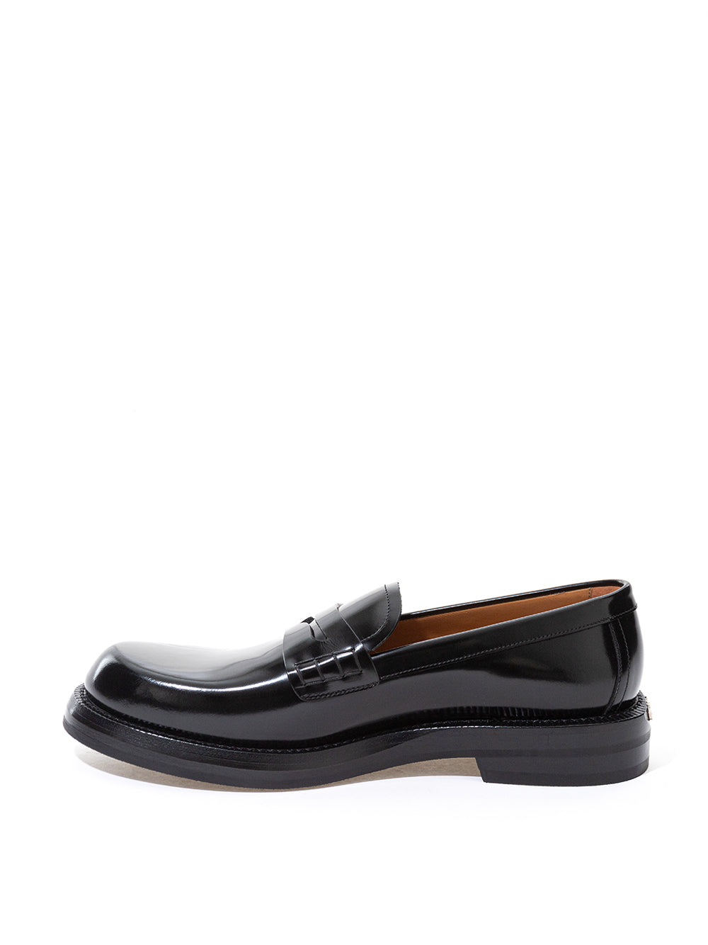 Elegant Black Leather Loafers for Men