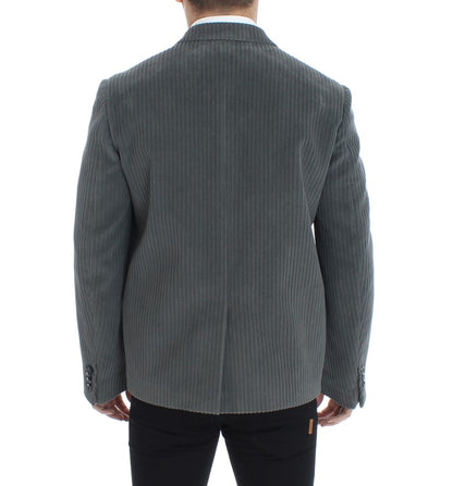 Elegant Gray Manchester Blazer Jacket