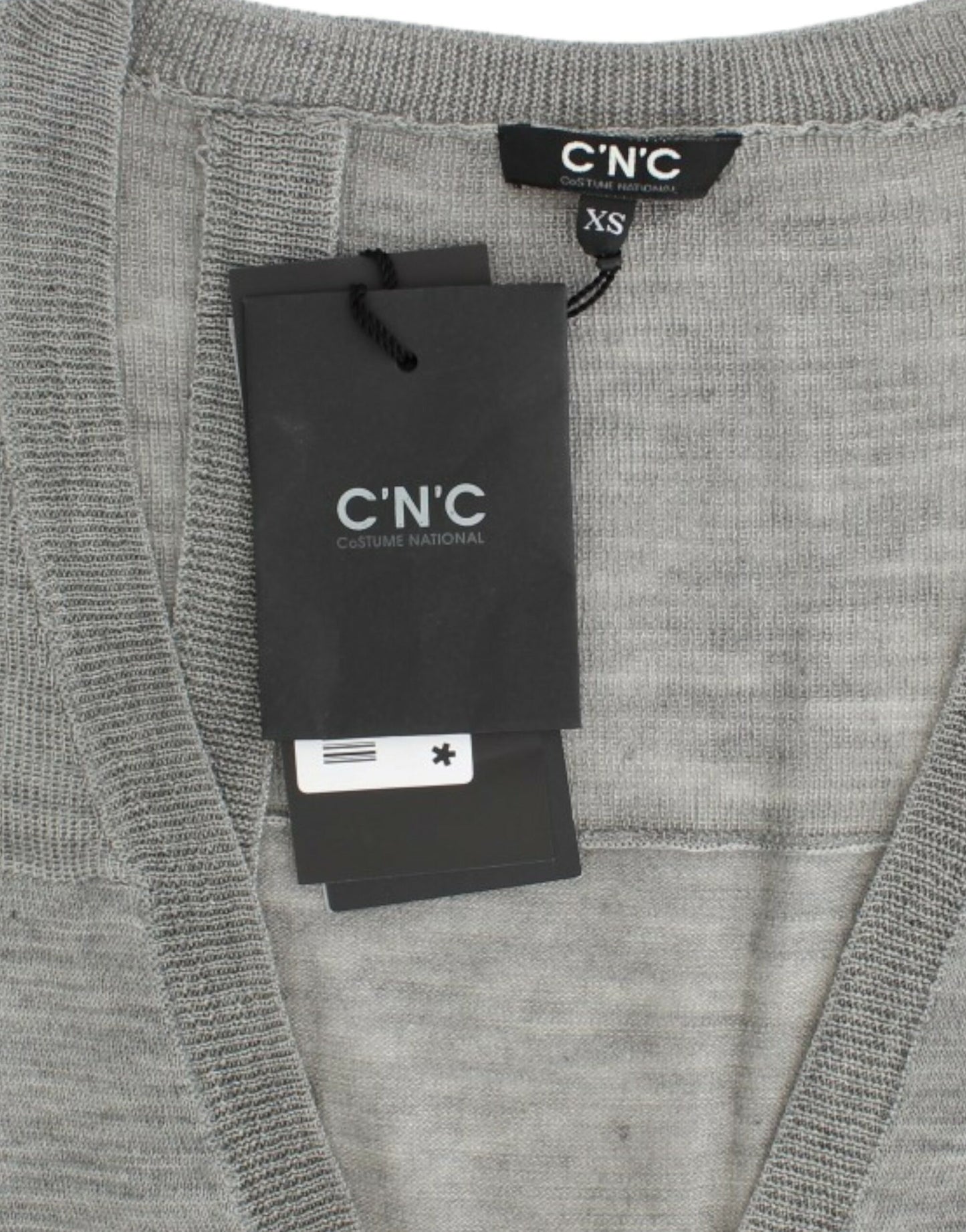 Gray lightweight cardigan