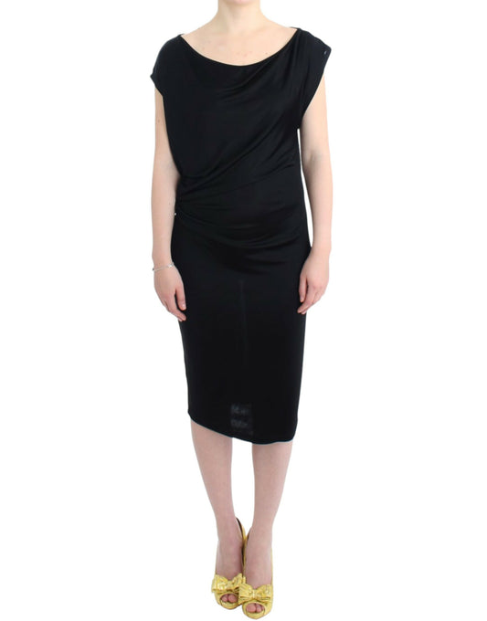 Black assymetric dress