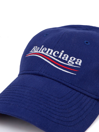 Chic Blue Political Statement Cap