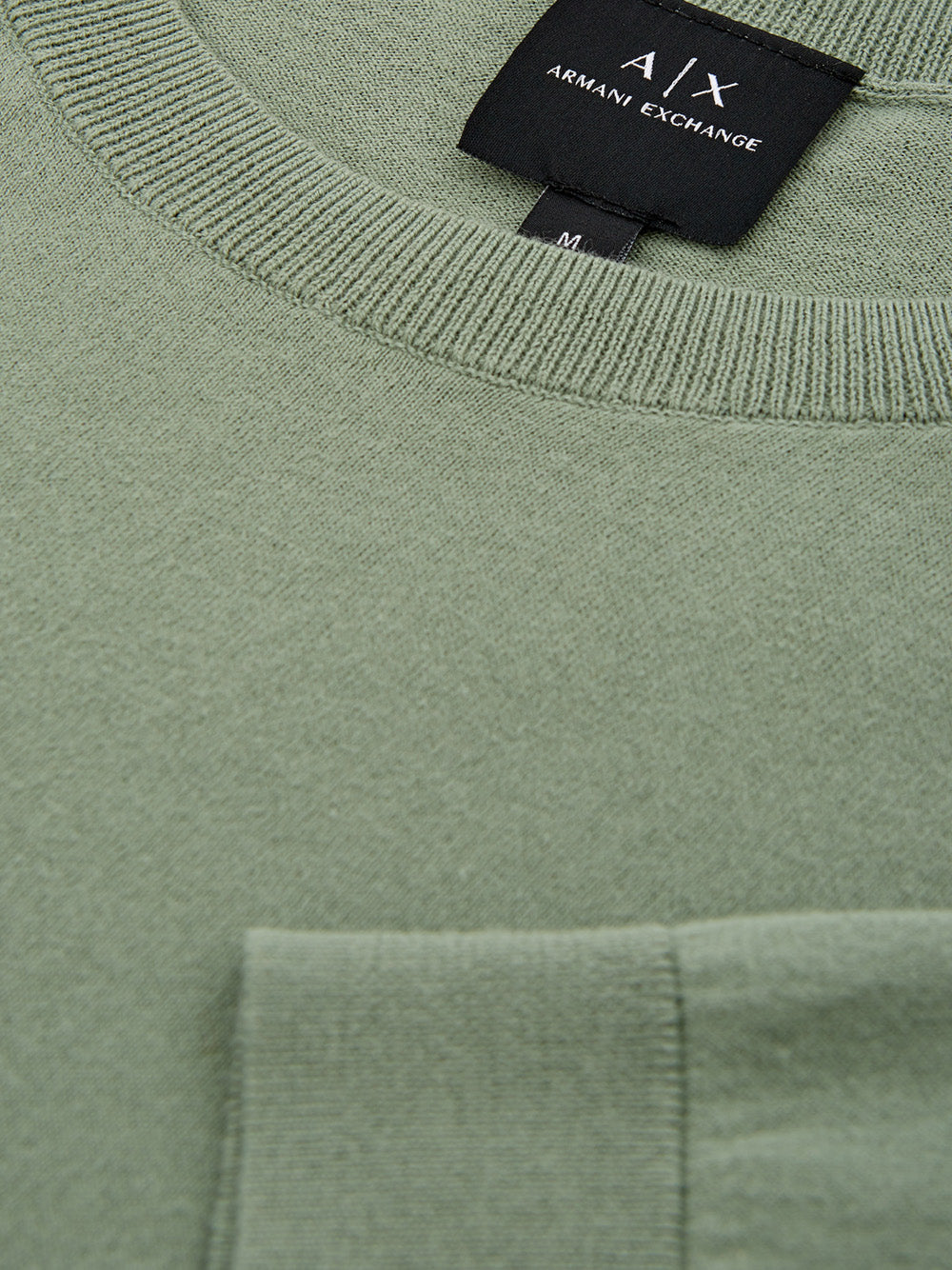 Elegant Green Cotton Tee with Timeless Elegance