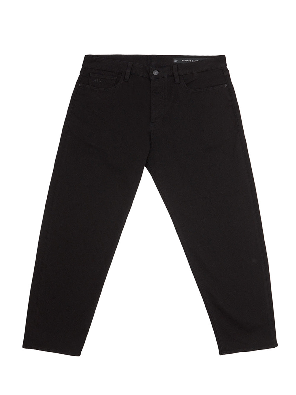 Sleek Black Denim Jeans - Regular Fit