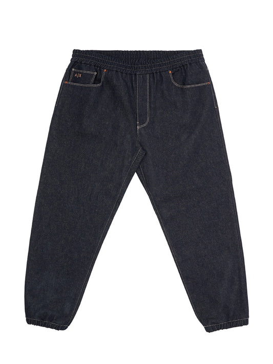 Sleek Jogger-Style Denim Jeans for Men