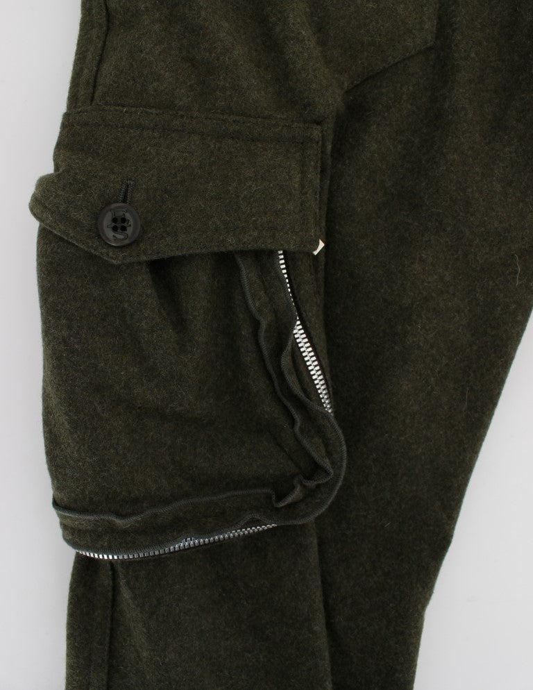Chic Green Cargo Pants for Effortless Style