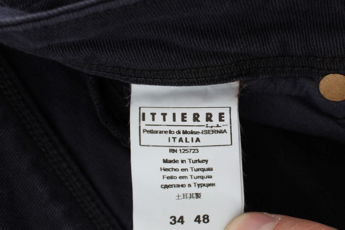 Chic Casual Fit Italian Designer Jeans