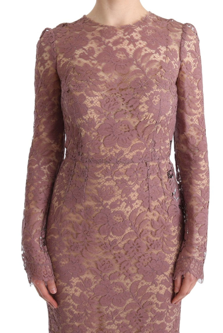 Elegant Pink Sheath Dress with Silk Lining