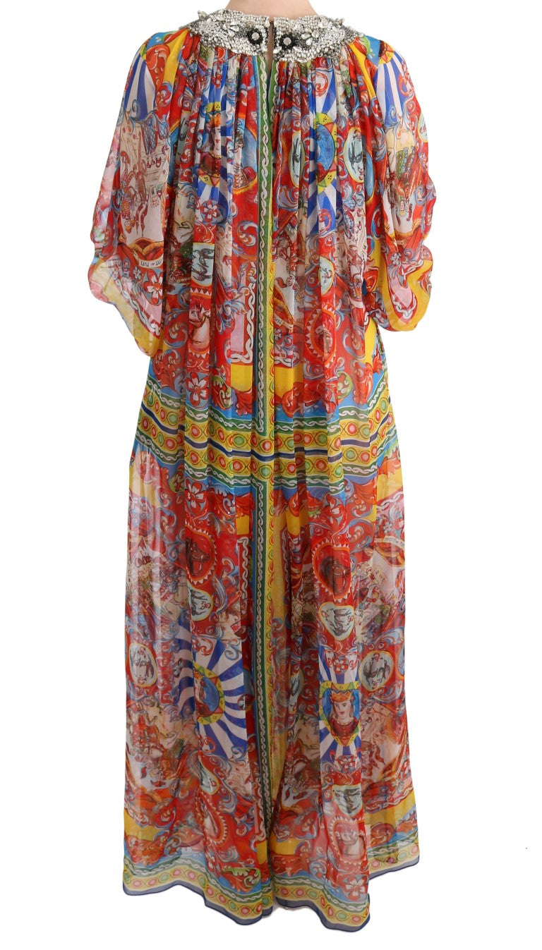 Elegant Full-Length Tunic Maxi Dress