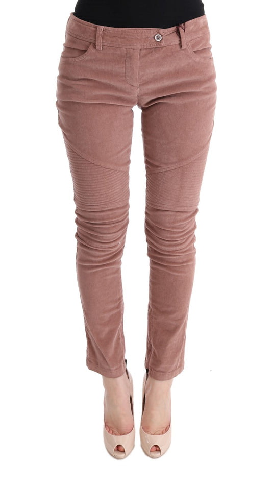 Chic Brown Capri Cropped Pants for Elegant Evenings