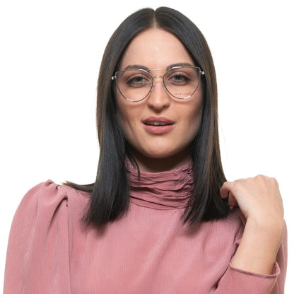 Silver Women Optical Frames