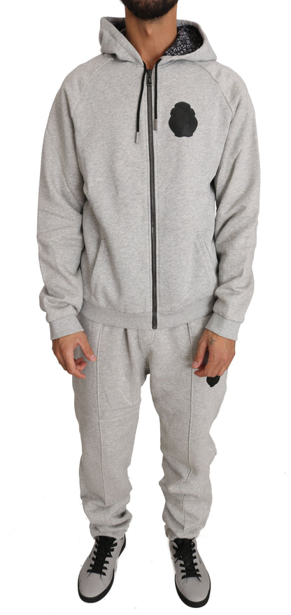 Elite Grigio Cotton Sweatsuit