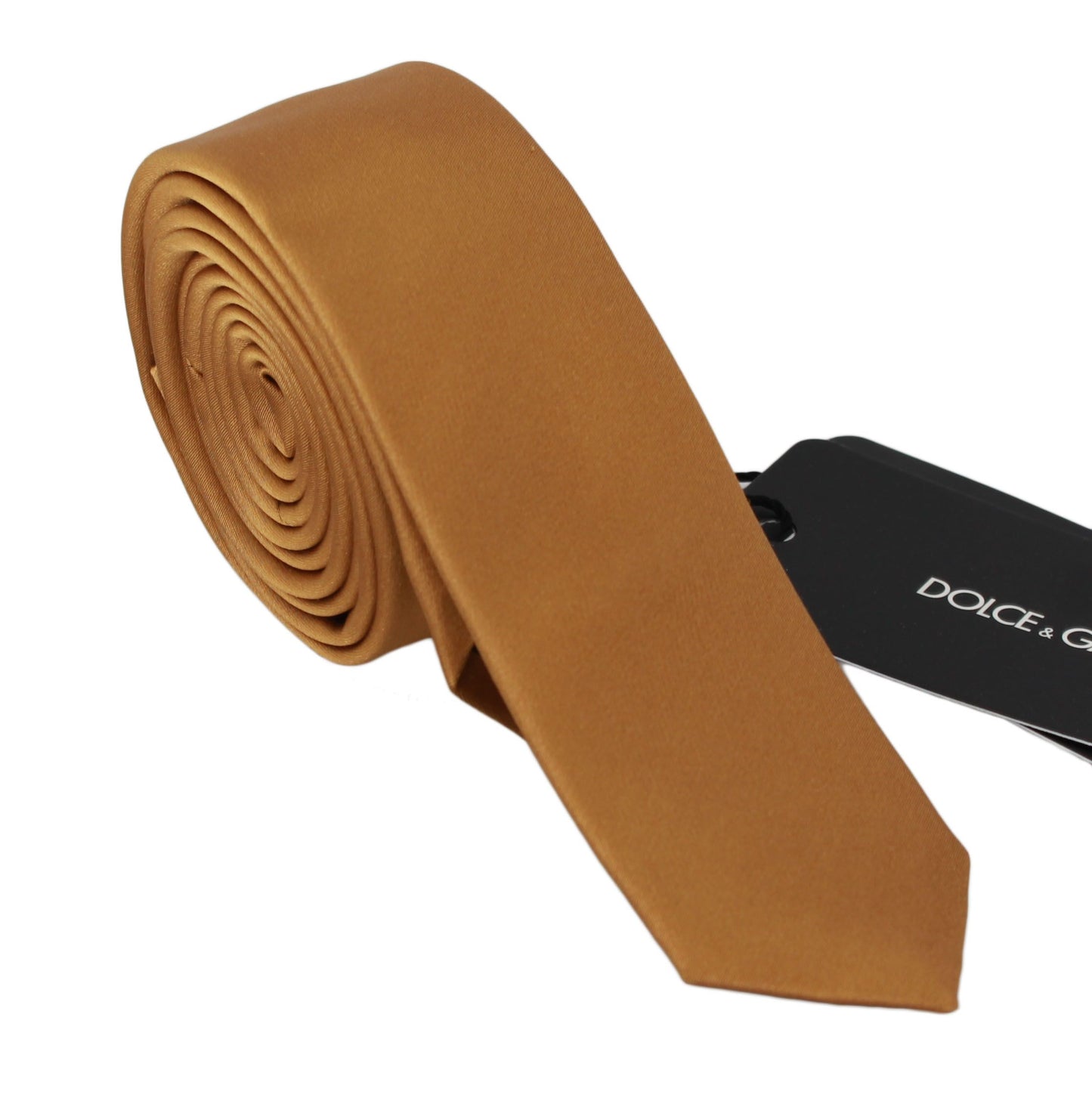 Elegant Silk Brown Tie for Sophisticated Style