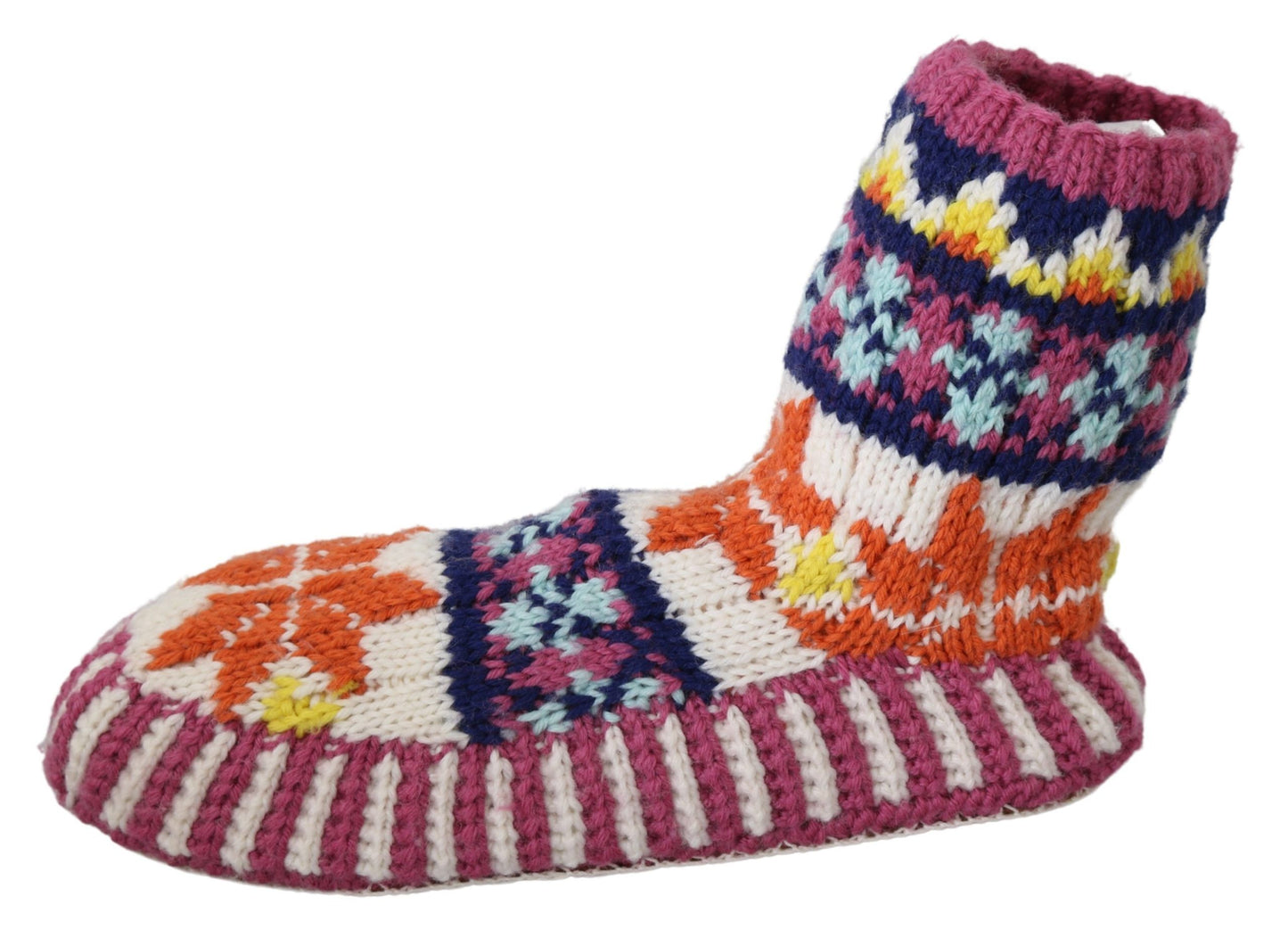 Multicolor Wool Booties for Sophisticated Comfort