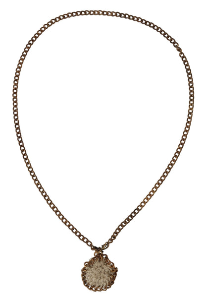 Ermanno Scervino Gold Tone Luxury Necklace