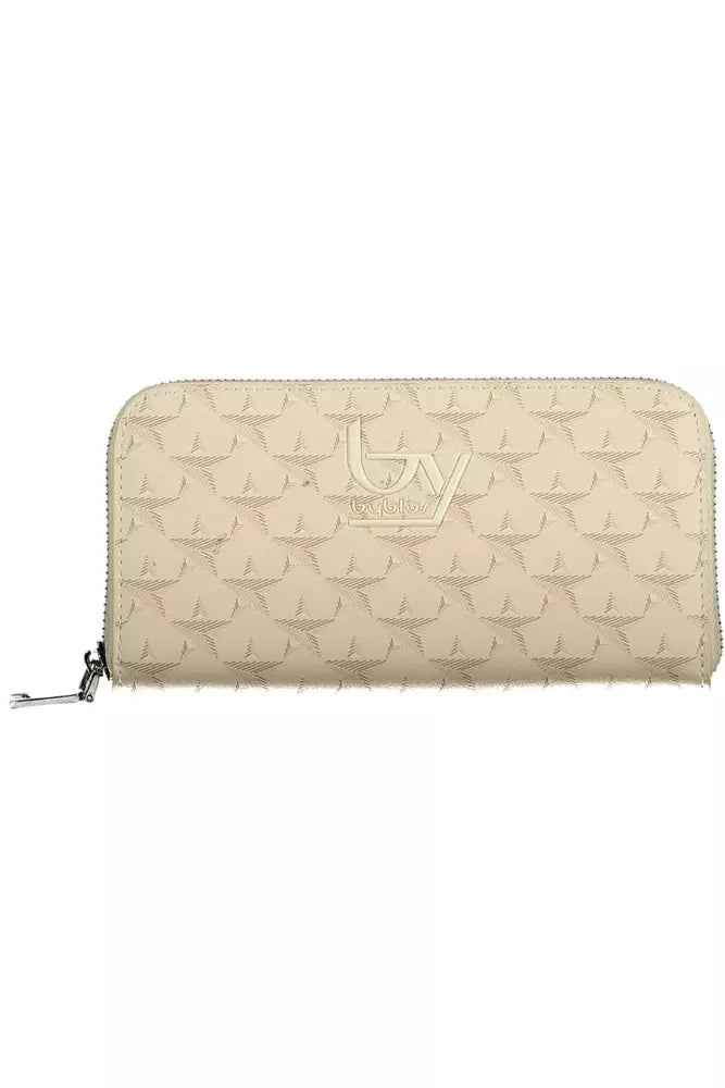 Beige Elegance Compact Wallet