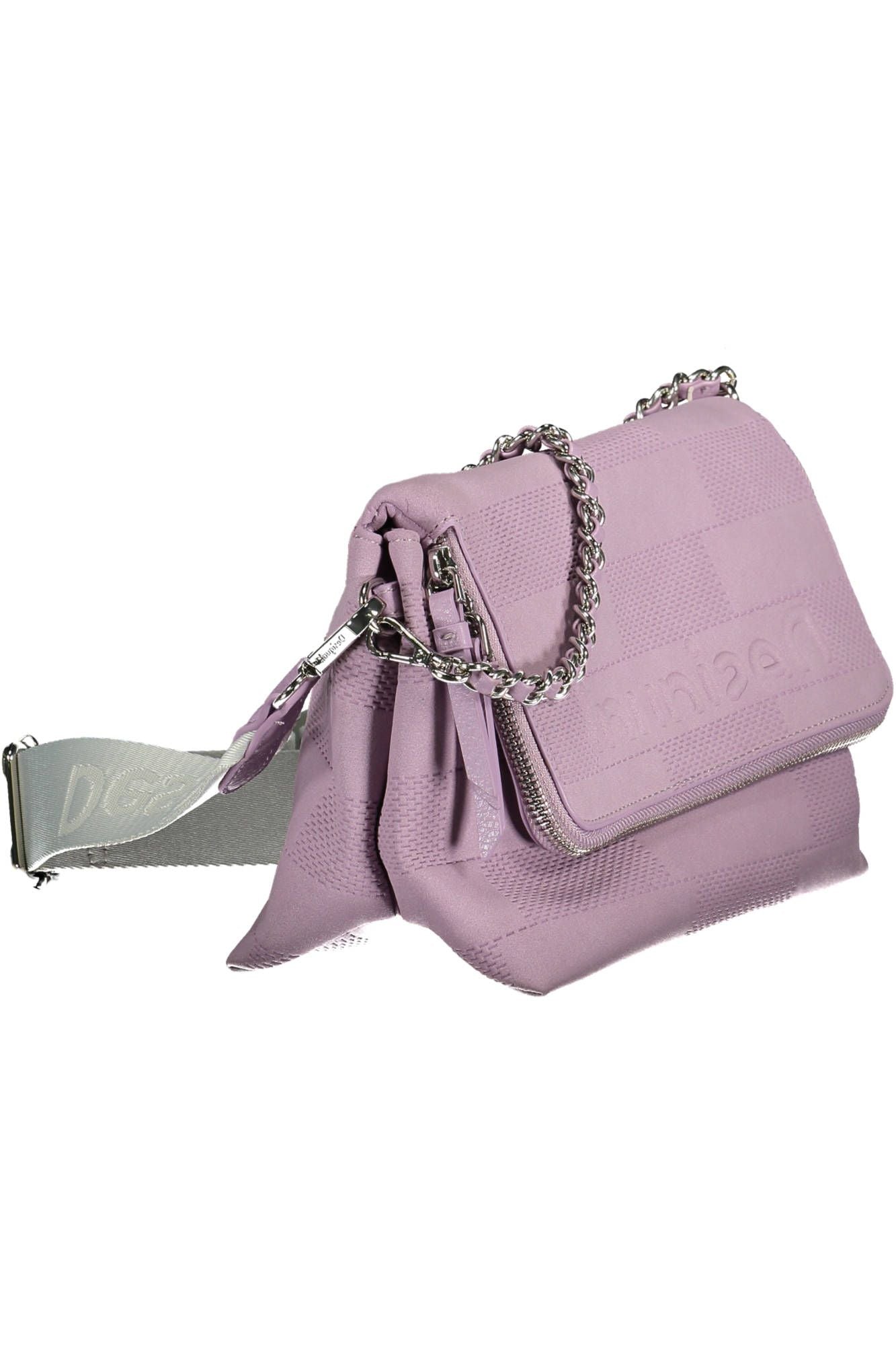 Elegant Purple Handbag with Versatile Straps