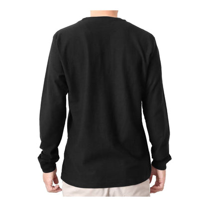 Sleek Cotton Crew-Neck Sweater With Logo Detail