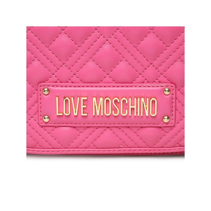 Fuchsia Quilted Crossbody Luxury Handbag