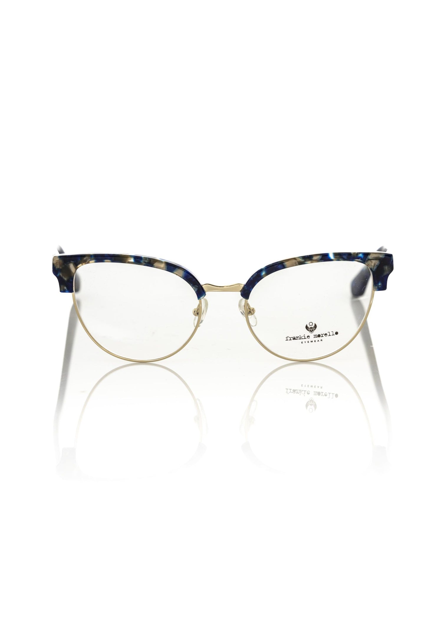 Blue Mother Of Pearl Clubmaster Eyeglasses