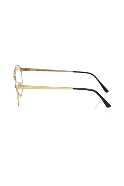 Aviator Style Metallic Frame Eyeglasses