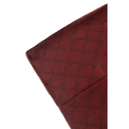 Elegant Burgundy Printed Scarf