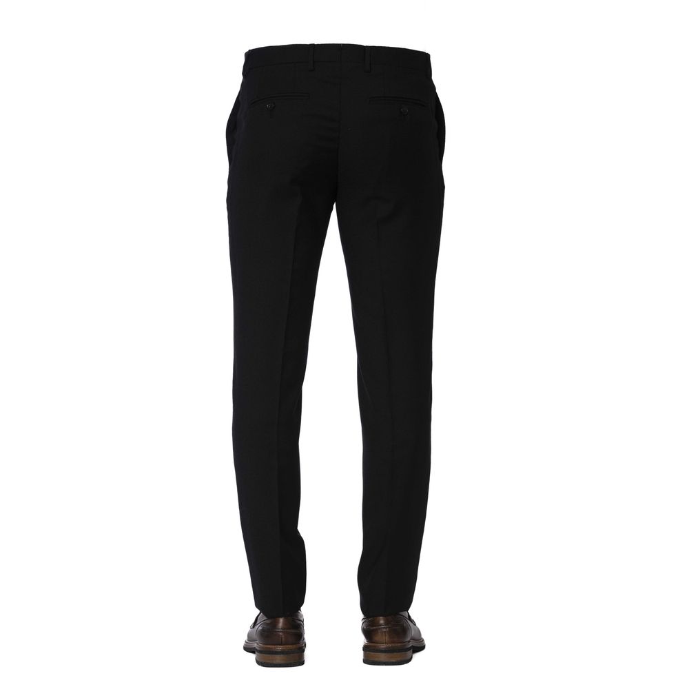 Elegant Black Trousers for Distinguished Style