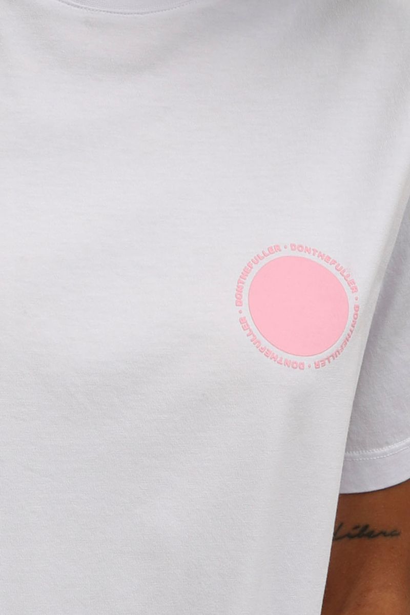 Elegant White Logo Tee