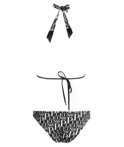 Chic Logo-Printed Designer Trikini