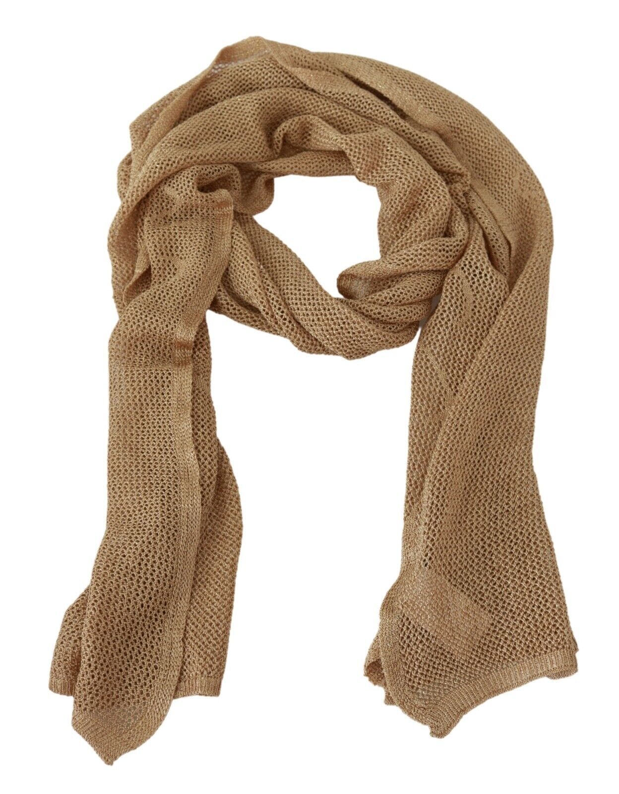 Brown Neck Wrap Winter Shawl Foulard Scarf