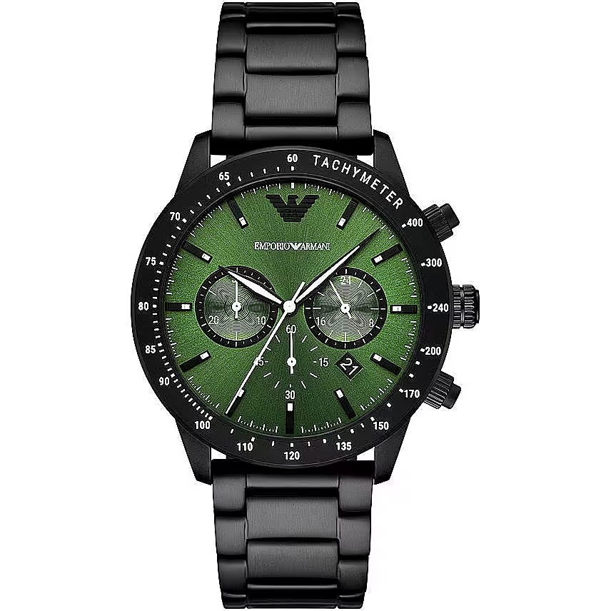 Sleek Steel Chronograph Men's Watch