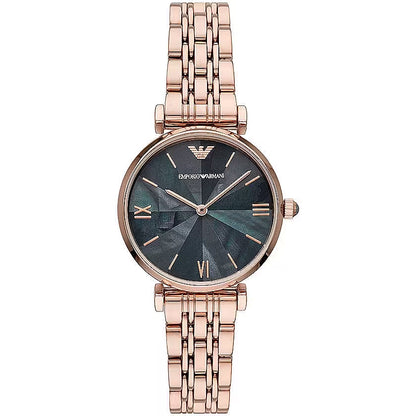 Elegant Rose Gold Tone Women's Timepiece